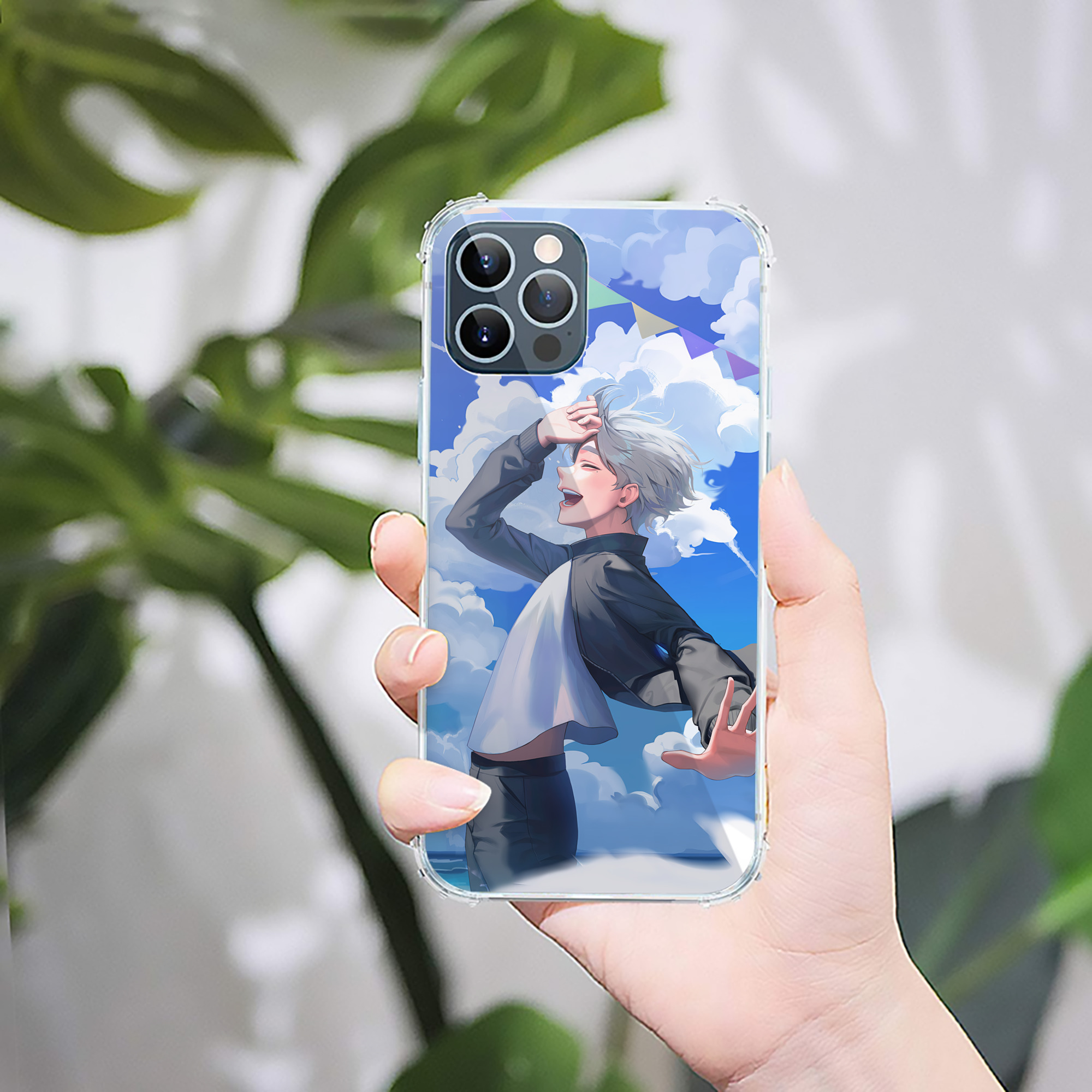 （画像用） ハイキュー!! Haikyu!! 【iPhone 12シリーズ対応】透明スマホケース（クリアソフトケース）